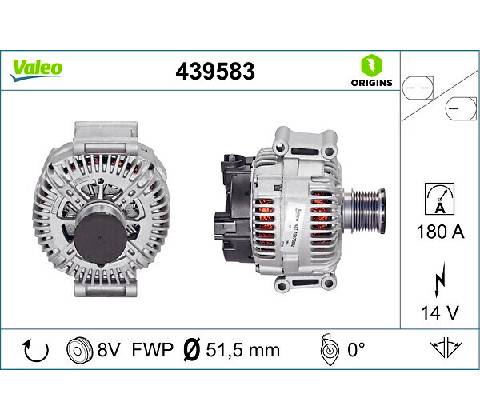 Alternátor VALEO 439583