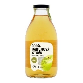 Zdravo 100% jablková šťava 0,75 l