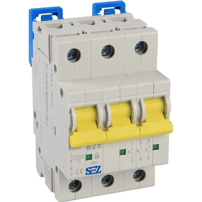 SEZ Krompachy Istič PR63 B 25 A, 10 kA, 400 V, 25 A PR63 B 25A