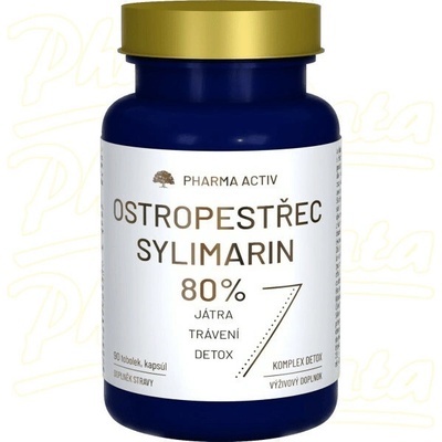 Pharma Activ Ostropestřec Sylimarin 80% 90 tobolek
