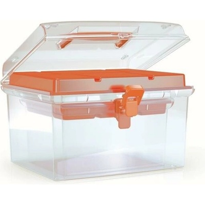 Keden box organizér 245 x 214 x 158 mm oranžový plastový