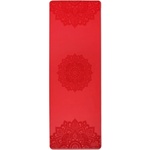 Sharp shape Pu yoga mat blossom
