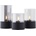 Brilliant - комплект от 3 LED свещи BOUGIE LED/2xAA IP44 черни/опушени (BI0293)