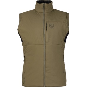 Stoic Мъжки вълнен елек Stoic MountainWool60 JokkmokkSt. Hybrid Vest Winter vest - Olive Green / Black - размер 3XL (032-1611-0316)