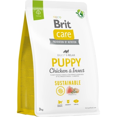 Brit Care Sustainable Puppy Chicken & Insect 3 kg