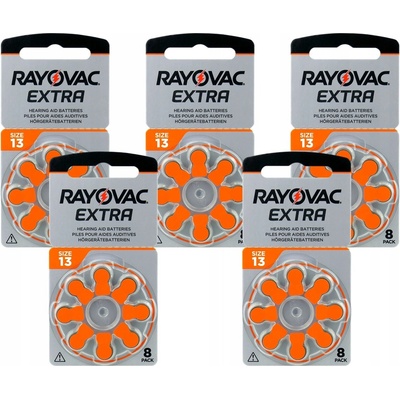 Rayovac EXTRA 13 PR48 pro sluchadla, 40 ks
