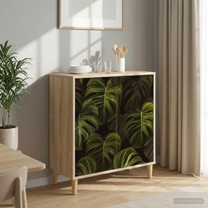 vidaXL Служебен шкаф ELBURG Сонома 69 x 33 x 75 см Инженерна дървесина (8006913)