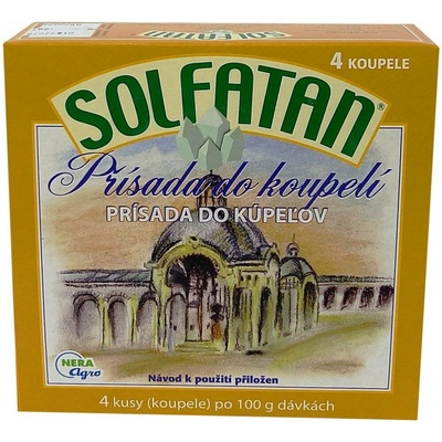 Solfatan přísada do koupelí 4 x 100 g