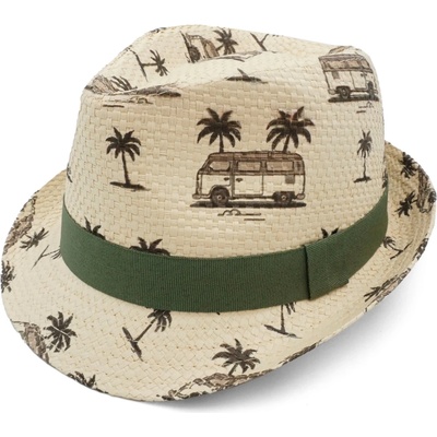 maximo Шапка maximo Boy's Trilby Camper Lining Hat - Wollweiß / Tee - размер 51 cm (904-6343-0113)