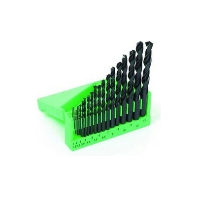Vrtáky do kovu 1-13 mm, HSS 19 ks, sada, plast