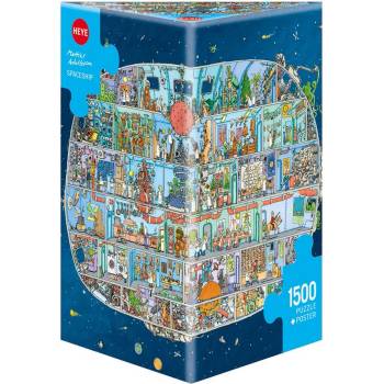 Heye Пъзел Heye от 1500 части - Космически кораб, Матиас Адолфсон (TYPZ0000183N)