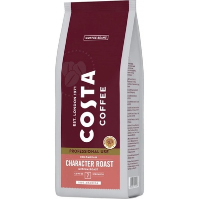 Costa Кафе на зърна Costa Coffee Professional Columbian Character Roast 1 кг