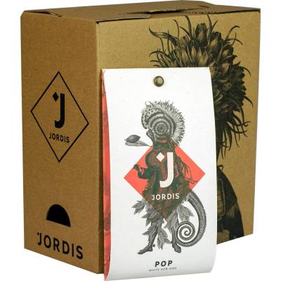 Jordis BOX 40% bílá čokoláda s kousky bobů 50 g