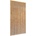 vidaXL Завеса за врата против насекоми, бамбук, 100x220 cм (43723)