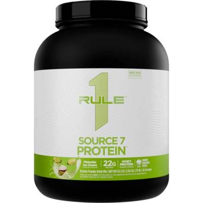 Rule 1 Source7 Protein | 7 Premium Protein Matrix [1800 грама] Ванилов сладолед