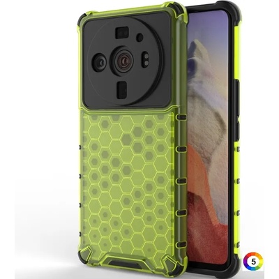 Xiaomi 12S Ultra 5G Силиконов Калъф Honeycomb TPU и Протектор