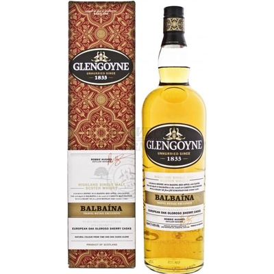 Glengoyne Balbaína European Oloroso Sherry Casks 43% 1 l (kartón)