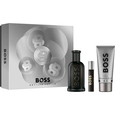 HUGO BOSS Bottled Parfum Gift Set EDP 100 ml + Shower Gel 100 ml + EDP 10 ml за мъже