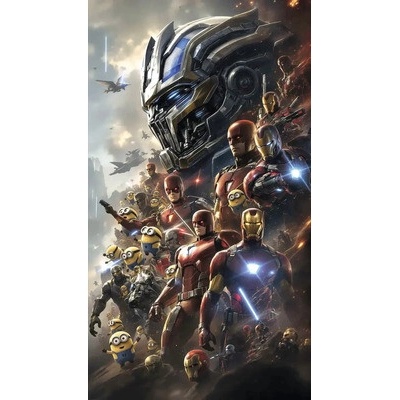 Obraz Decopanel Marvel Superheroes ART-T 60 x 100 cm