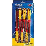 KNIPEX Комплект с 6 бр. отвертки VDE 1000V - 4х шлиц и 2х PH, Knipex (K002012V01) - xmall