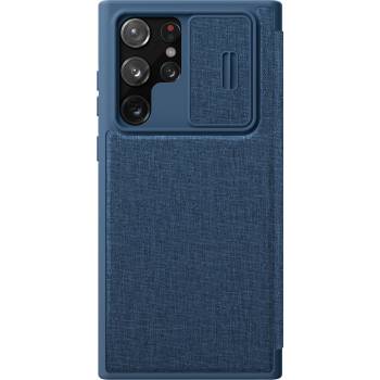 Image 1 of Nillkin Калъф Nillkin Qin Pro за Samsung GalaxyS22 Ultra - Син