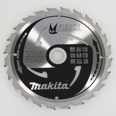 Kotouč na dřevo Makita B-08040 185x30 mm