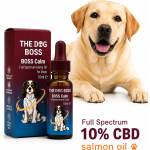 Boss Calm CBD масло за кучета 10% с масло от дива сьомга 10 мл