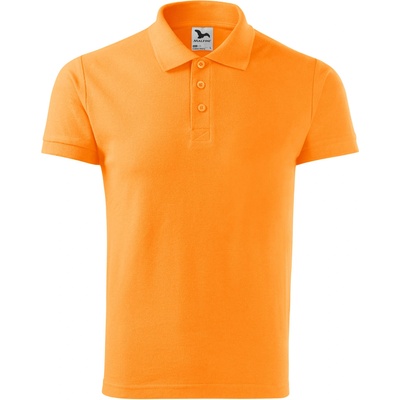MALFINI Malfini cotton heavy 215 / Мъжка поло тениска - мандаринено оранжева xl (215a216)