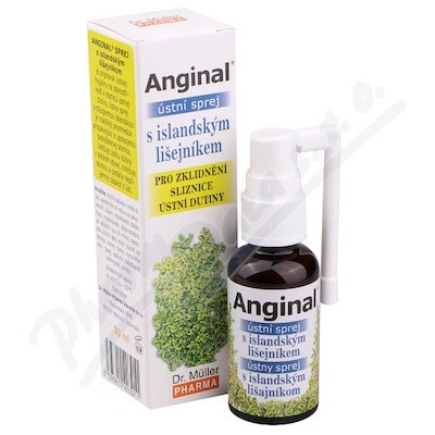 Anginal ústní sprej s isl.lišejníkem 30ml