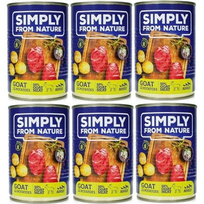Simply From Nature Kozie mäso a zemiaky 400 g