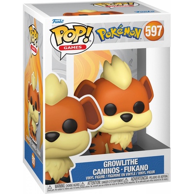 Funko POP! Pokémon Growlithe Games 597