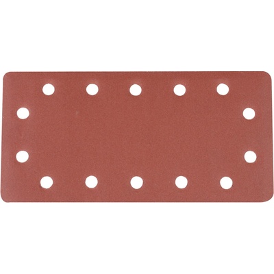 Hárok brúsny dierovaný P240 Silverline SZ 115 × 230 mm, súprava 10 ks 595752
