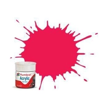 Humbrol barva akryl železniční AB2406 No RC406 Buffer Beam Red Matt 14ml