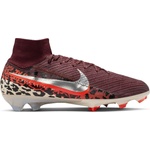 Nike Футболни бутонки Nike Phantom High 6 Elite Adults Firm Ground Football Boots - Burgundy/Print