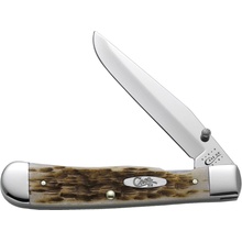 W.R. Case 70024 Amber Bone Trapper Lock #6154L