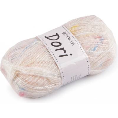 Stoklasa Pletací mohérová příze s nopky Dori 100 g Balení: 1 ks, Varianta: 2 (F007) lososová světlá 2 (F007) lososová světlá