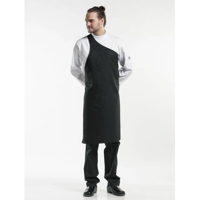 Chaud Devant Kuchařská zástěra Butcher Black Black