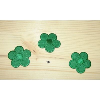 Nažehľovačka kvet priemer 3,5cm 16