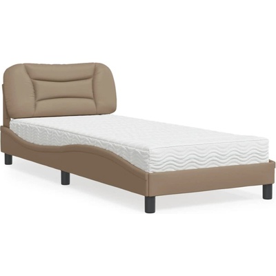 vidaXL 11461.3208693 Postel s matrací Hvar cappuccino umělá kůže