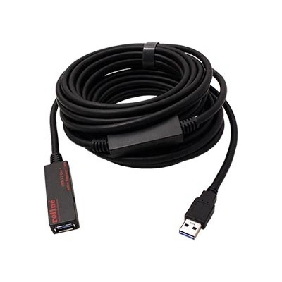 Roline 12.04.1070 USB 5Gbps (USB 3.0) aktivní prodlužovací, USB3.0 A(M) - USB3.0 A(F), 10m