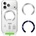 Tech-Protect mmp-210 magnetic magsafe ring 2-pack deep blue & silver (5906302352555)