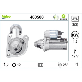 Štartér VALEO 460508