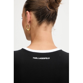 Karl Lagerfeld Памучна тениска Karl Lagerfeld (B1W17027)