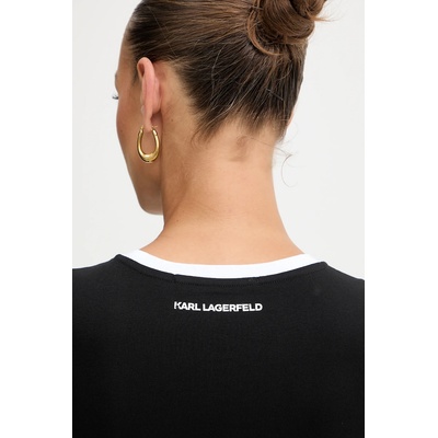 Karl Lagerfeld Памучна тениска Karl Lagerfeld (B1W17027)