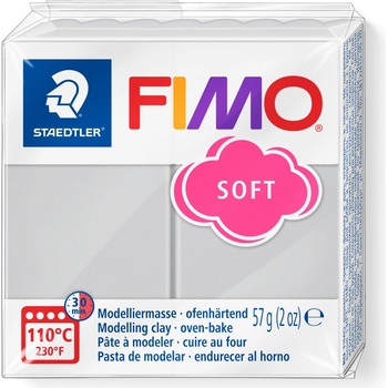 FIMO Полимерна глина Staedtler Fimo Soft, 57 g, дсив 80 (21895-А-ДЕЛФИНСИВ)