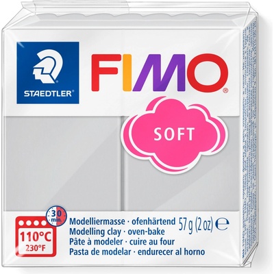 FIMO Полимерна глина Staedtler Fimo Soft, 57 g, дсив 80 (21895-А-ДЕЛФИНСИВ)