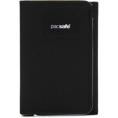 Pacsafe Портфейл Pacsafe RFIDsafe Trifold Wallet - Jet Black - размер 11, 5 x 8 x 1, 8 cm (511-0705-0111)