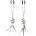 Taboom Jewel Tweezer Silver