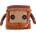 8bplus Торбичка за магнезий 8bplus Bobo Chalk bag - Brown / Brown - размер One Size (335-0347-0111)