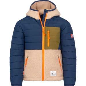TROLLKIDS Детско поларено яке Trollkids Kid's Romsdalen Jacket Fleece jacket - Cashew / Navy - размер 104 (EU) (703-6161-0513)